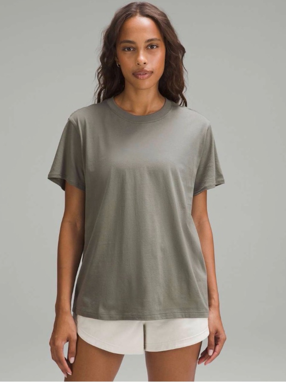 Lululemon All Yours Cotton T-Shirt
Grey Sage